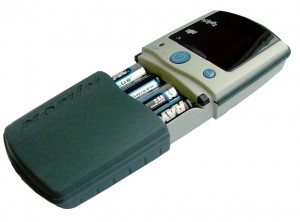 PalmSat vložení baterií